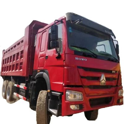 China Used dump truck for sale color red yellow blue 6x4 /8x4 10/12 wheel 31-40TON for sale