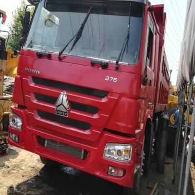 China Used dump truck in good condition high quality for sale hot sale and cheap price 41 wheels red color 12 - 50t for sale