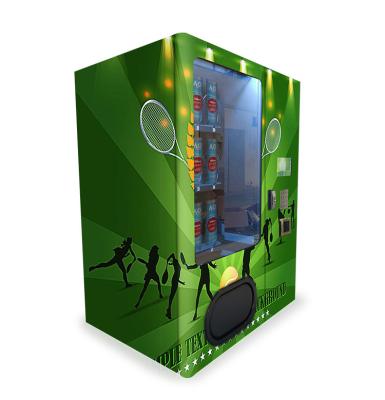 Cina Sistemi dei lettori di schede di Mini Tennis Vending Machine Supports e di pagamento in contanti in vendita