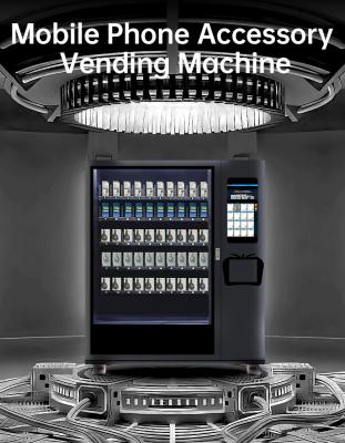 China Phone Charge Accessories Micron Vending Machine With Elevator Nayax Card Reader for sale