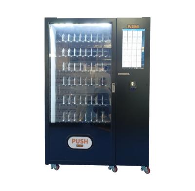 China Máquina de venda automática de snacks e bebidas Micron Black Style 662 Capacidade para o mercado europeu à venda