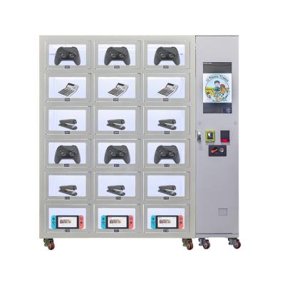 China Renting Video Games Office Supplies Smart Renting Vending Machine With Nayax Card Reader for sale