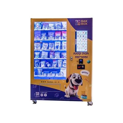 China Customized Spiral Lockers Combination Vending Machine For Dog Cat Food Treats Toys Pet Vending Machine for sale