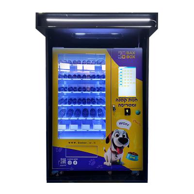 China Outdoor Dog Park Self-service Pet Products Dog Washing Supplies Smart Vending Machine For Pet Food for sale