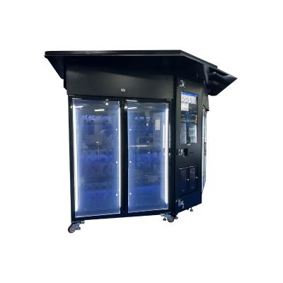 China Customizeable Size Quantity Floral Vending Machine With 32-inch Touch Screen Locker for sale