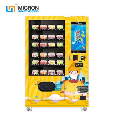 China MDB Fruit Vending Machine 3-20°C Adjustable Temperature Micron Smart Vending for sale