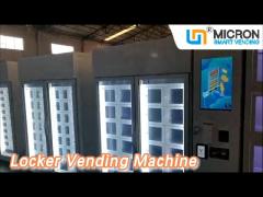 Breads Locker Vending Machine Glass Window Large Capacity For Fresh Food