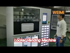 flower cooling locker vending machine with refrigerator system