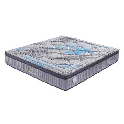 China Convertible Sleep Well Hotel Insulated Pad Pocket Spring Bed Mattress for sale