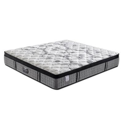 China Foldable Premium Royal Premium Gel Latex Memory Foam Pocket Euro Roll Compressed Pack In A Box Hotel Home Mattress Manufacturer for sale