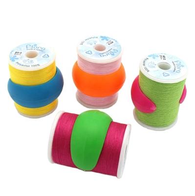 China Hand Knitting Sewing Silicone Bobbin Buddies And Bobbin Holder Hot Selling Tool Colorful for sale