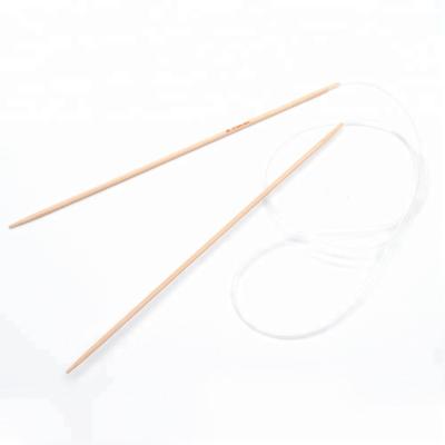 China Convenient Wholesale Bamboo Circular Knitting Needle Knitting Needle For Hand Craft for sale