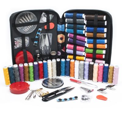 China Hand Knitting Eco-friendly Wholesale Haberdashery Craft Tailor Set 100pcs Travel Sewing Sewing Kit for sale