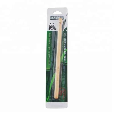 China Durable Hot Sale Bamboo Crochet Hook Knitting Needles7MM for sale