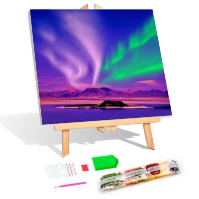 China CLASSIC Diamond Painting Sunset Scenery Perfect of Diamond Painting Kits Sunset DIY 5D 4 package for home wall decoration for sale