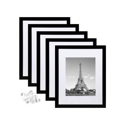 China Hot Sale Modern Style Wall View Upsimples Custom Photo Frame Set of 5 Pieces for Home Decor Wholesale for sale