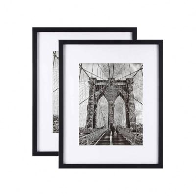 China Wholesale Modern All Sight Black Art Picture Frames 16 x 20 inch - 11 x 14 inch to show pictures home decor photo for sale