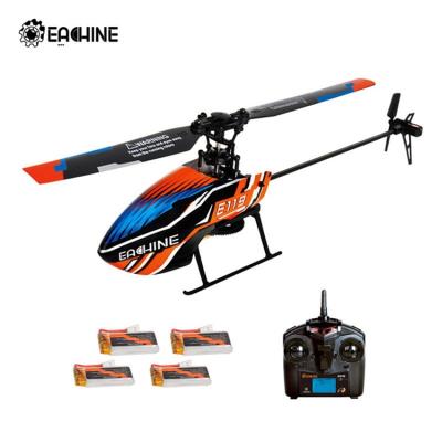 China Eachine E119 Gyro Compass 2.4G 4CH 6-Axis RC Helicopter Flybarless RC Helicopter RTF 2 Modes Version RC Aircraft Helicopter Airplane Model Toys for sale