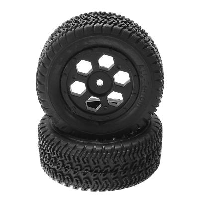 China Radio Control Toy Eachine RatingKing F14 2PCS Rim Tire With Foam Wheel 411711 411712 1/14 RC Car Parts for sale