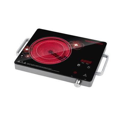 China Hotel 2021 Hob Hot Plate Hi Light Infrared Single Ceramic Cooker Electric Cooktop for sale