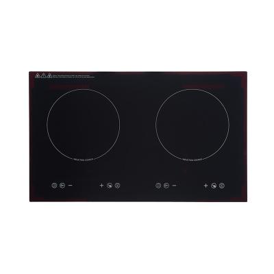 China Hotel Induction Cooker Double Hot Plate Electric Induction Double Hob for sale