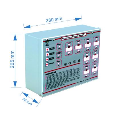 China USAFE fire protection small size 2 zone fire control panel with cheap price for saving projects for sale