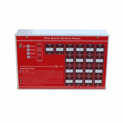 China High Quality Conventional Fire Alarm Fire Alarm Control Panel 2-18 Zones With Factory Price for sale