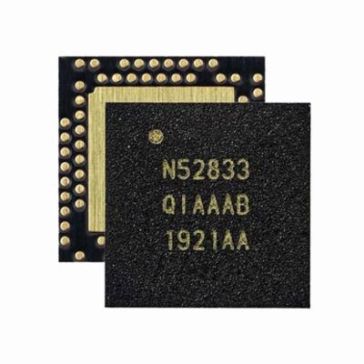 China New and original IC nRF52833-QDAA-R QFN-40 standard integrated circuit nRF52833-QDAA for sale