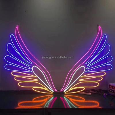 China LANDSCAPE 6MM 8MM DC12v Silicone Cable Happy Birthday Neon Neon Sign for sale