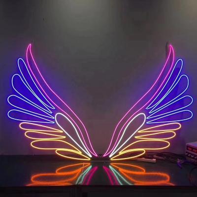 China LANDSCAPE Decoration Light 6*12mm DC12V 1cm Silicone Led Flex Neon Sign Wedding for sale