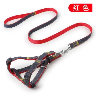 China Stocked Dog Harness for Small and Large Dogs Pull Vest Adjustable Classic Leash Running Dog Leash for sale