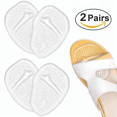 China Shoe Inside Ball Foot Pain Relief Metatarsal Pads For High Heels Foot Gel Cushions Massage Shoe Inserts For Women Metatarsalgia Treatment for sale