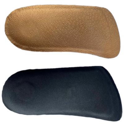 China Shoe Inside Orthotics Best 3/4 Length Leather Insoles for Overpronation Corrects, Dropped Arches, Big Feet for sale