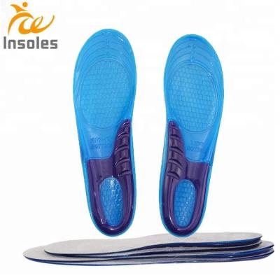 China Shoe Inside Sports Gel Insoles and Shoe Inserts Relieve Fasciitis Heel Dent Foot Step Rise Plantar Pain Shoe Insoles Arch Support for sale