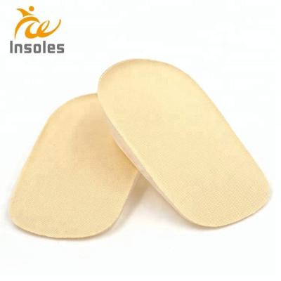 China Shoe Inside Achilles Tendon Heel Cups 0.6 Inch Height Increase Insoles Heel Cushion Shoe Inserts For Men for sale