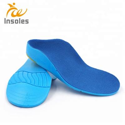 China Shoe Inside Children's Flat Foot PU Insole Patches Inside Internal External Valgus Orthosis Foot Orthopedic Figure Eight Insoles Outer for sale