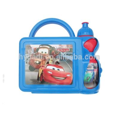 China Sustainable Free Popular Lunch Box And BPA Water Bottle With Handle for sale