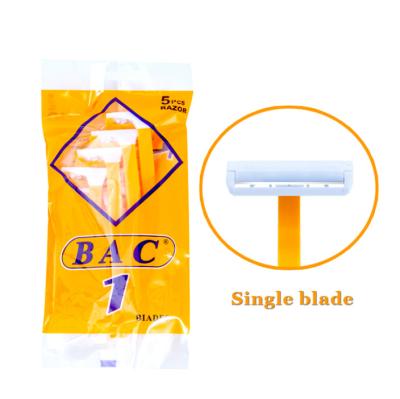 China Factory Supply Men's Single Blade Disposable Razor Direct Sales Single Blade Men's Body Razor for sale