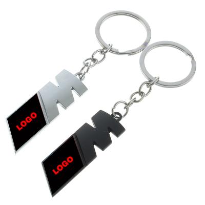 China Zinc Alloy Car Key Chain 3D Metal Keychain Keyring Car Logo Key Ring Key Chain For BMW M for sale