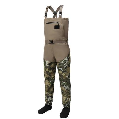 China Plus Size Unisex Medium Breathable Stockingfoot Chest Wader for sale