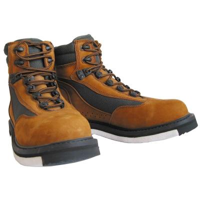 China UNISEX NUBUCK WADING GENUINE LEATHER BOOTS for FLY FISHING WALTER for sale