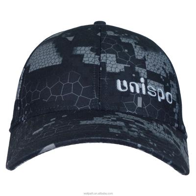 China 6-Panel Hat Black Baseball Cap for sale