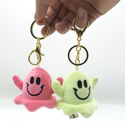 China Popular custom soft cute mini emoji plush plush pokemon key chain key chain for sale