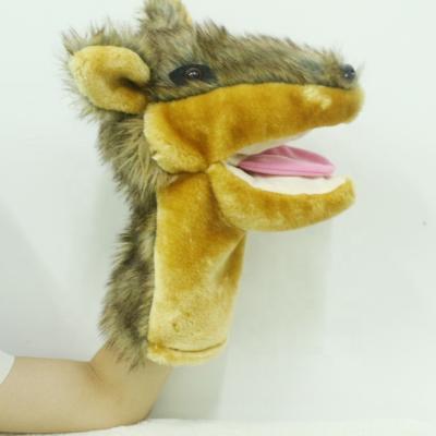 China Factory Price Directly Popular Custom Kids Education Plush Animal Puppets Hand Toy for sale