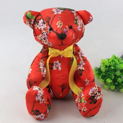 China Red Color Popular Seal Bear Custom Soft Plush 8inch Sealed Teddy Bear for sale