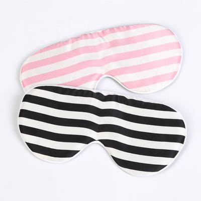 China Satin Travel Eye Mask Silk Patch Blindfold Portable Adjustable Elastic Sleeping Mask For Sleeping for sale