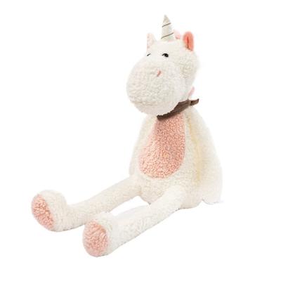 China Popular wholesale lovely long leg stuffed, hand unicorn plush plushies toys for sale