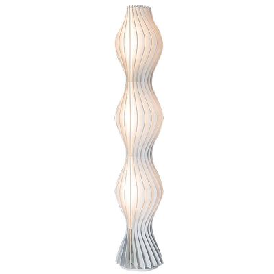 China Nordic modern minimalist white grass skirt floor lamp KTV floor lamp living room bedroom exhibition hall floor lamp for sale