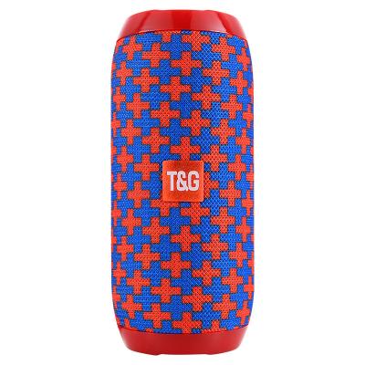 China Customization TG117 Wireless Colorful Radio Portable Strap Cylindrical Speaker Cheap Portable Handsfree Speaker For Mobile Phone for sale