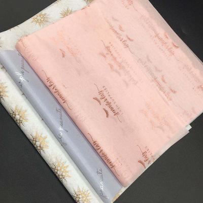 China New Style Recycled Logo Gift Tissue Paper Clothes Custom Printed Materials Shoes Wrap Cloth Packing Wrapping /Tissue Paper for sale